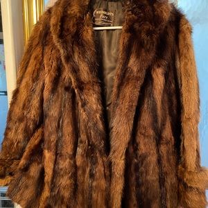 Wieboldts Chicago vintage mink fur coat s/m